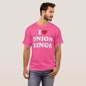 Ik hou van uienringen t-shirt (Voorkant volledig)