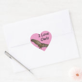 Ik hou van uilen stickers (Envelop)