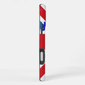 Ik hou van UK | Fluffy Cloud & Union Jack Kunstpri iPhone Hoesje (Rechterkant)