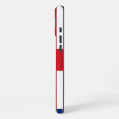 Ik hou van UK | Fluffy Cloud & Union Jack Kunstpri iPhone Hoesje (Linkerkant)