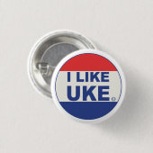 IK HOU VAN UKE RONDE BUTTON 3,2 CM (Voorkant /achterkant)