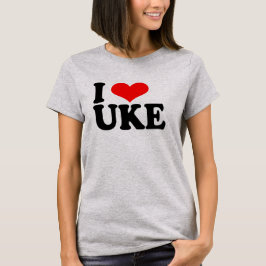 Ik hou van Uke Ukulele T Shirt