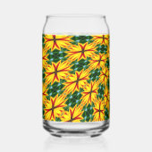 Ik hou van unieke bloemen blikvorm glas (Voorkant)