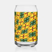 Ik hou van unieke bloemen blikvorm glas (Achterkant)