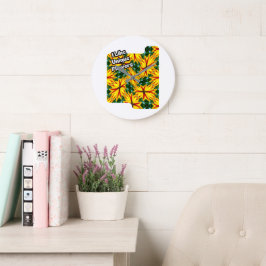 Ik hou van unieke bloemen grote klok