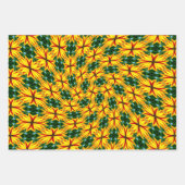 Ik hou van unieke bloemen inpakpapier vel (Voorkant 3)