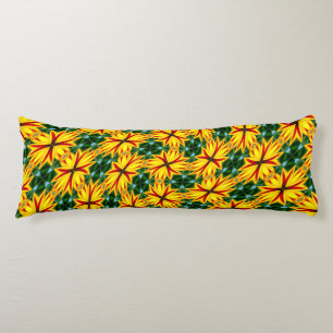 Ik hou van unieke bloemen lichaamskussen