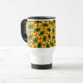 Ik hou van unieke bloemen reisbeker (Voorkant links)
