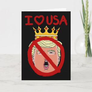 Ik hou van Usa Anti Trump 2024 Kaart