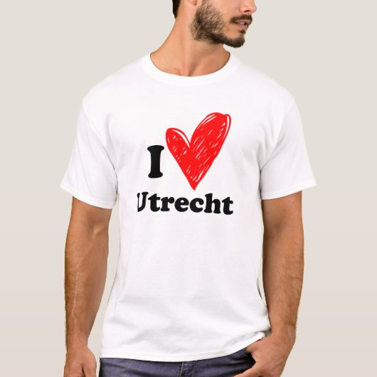 Ik hou van Utrecht T-shirt (Voorkant)