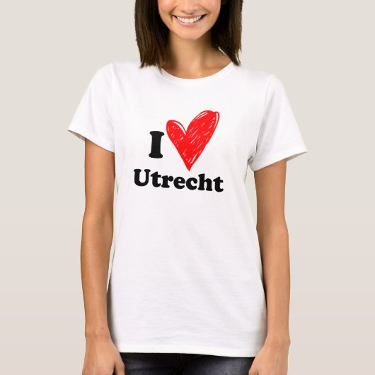 Ik hou van Utrecht T-shirt (Voorkant)