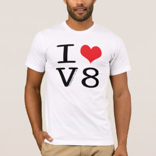 Ik hou van V8 t-shirt