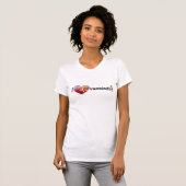 Ik hou van vaccins! t-shirt (Voorkant volledig)