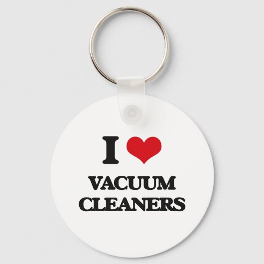 Ik hou van Vacuum Cleaners Sleutelhanger (Voorkant)