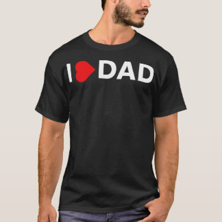 Ik hou van vader t-shirt