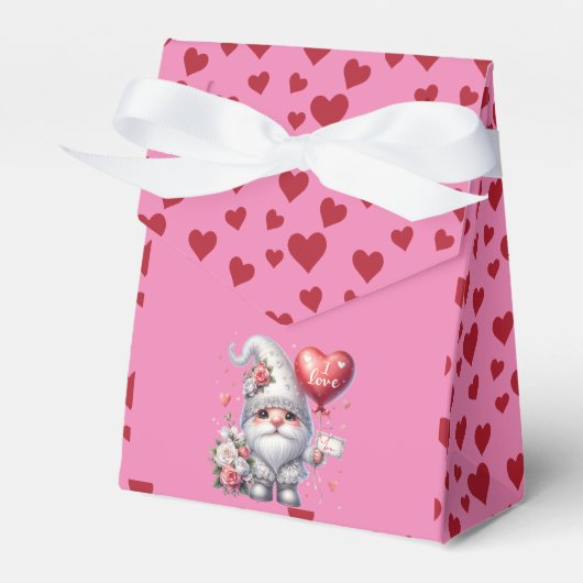"Ik hou van..." Valentijnskabouter Bedankdoosjes (Voorkant Zijde)