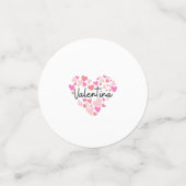 Ik hou van Valentina Confetti (Kleine voorkant)