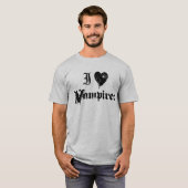 Ik hou van Vampiers T-shirt (Voorkant volledig)
