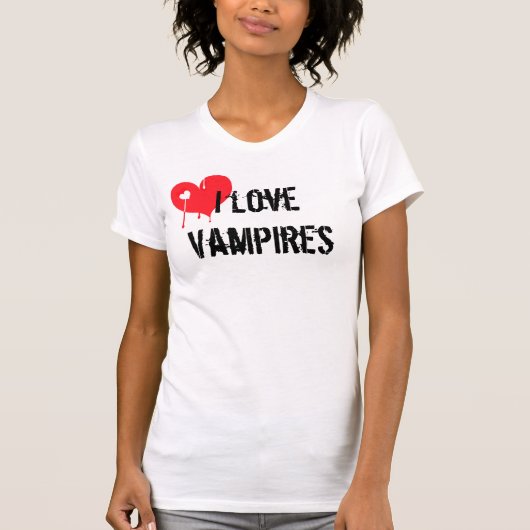 Ik hou van Vampiers T-shirt (Voorkant)