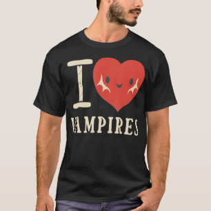 ik hou van vampiers t-shirt