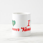 Ik hou van Vancouver, Washington Koffiemok (Center)