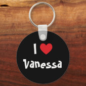 Ik hou van Vanessa Sleutelhanger (Voorkant)