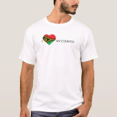 Ik hou van Vanuatu T-shirt (Voorkant)