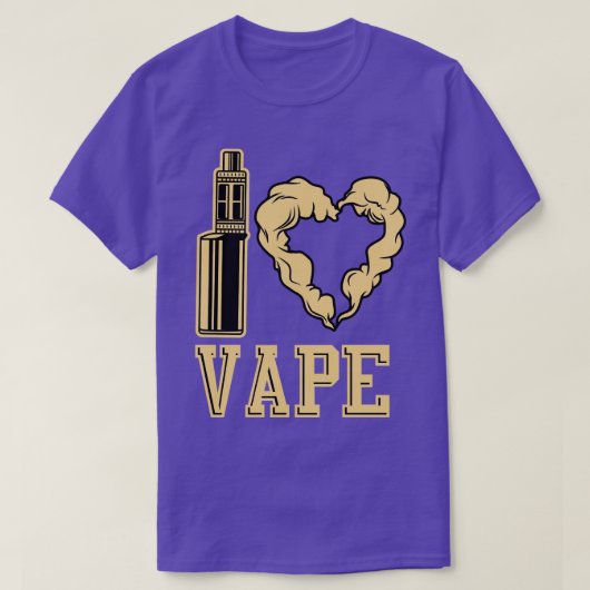 IK HOU VAN VAPE T-SHIRT (Design voorkant)