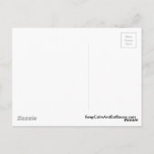 Ik hou van varken Butts Funny Pork Butt Roast Briefkaart (Achterkant)