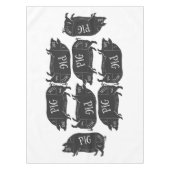 Ik hou van varken en ik kan niet liegen tafelkleed (Voorkant)