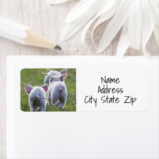 ****IK HOU VAN VARKENS**** ETIKET (Insitu)