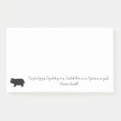 Ik hou van varkens post-it® notes (Voorkant)