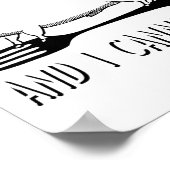 Ik hou van varkensbillen en ik kan niet liegen gra poster (Hoek)