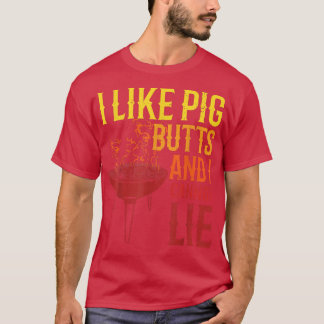 Ik hou van VarkensButts Grilling Grill Master Butc T-shirt