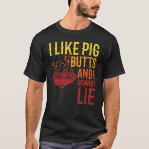 Ik hou van VarkensButts Grilling Master Butcher T-shirt