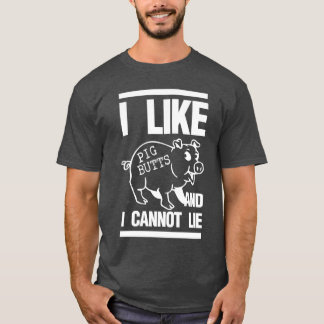 ik hou van varkensvlekken t-shirt