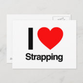 Ik hou van vastbinden briefkaart (Voorkant / Achterkant)