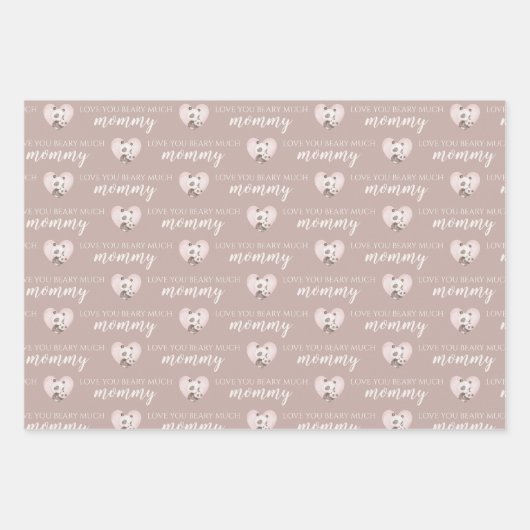 Ik hou van veel papieren pakbladen die je veel gel inpakpapier vel (Voorkant)