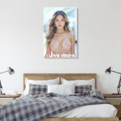 IK HOU VAN VEGAS CANVAS AFDRUK (Insitu (Slaapkamer))
