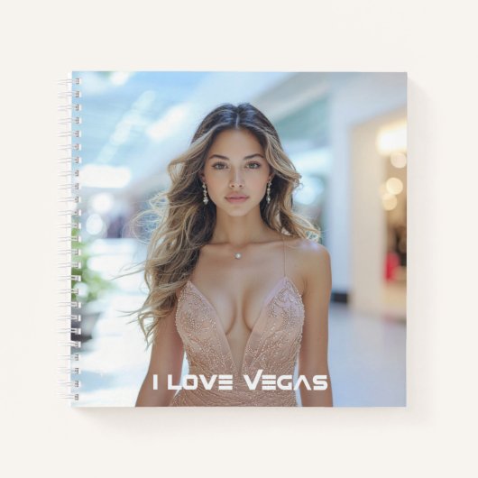 IK HOU VAN VEGAS NOTITIEBOEK (Voorkant)
