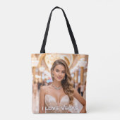 IK HOU VAN VEGAS TOTE BAG (Achterkant)