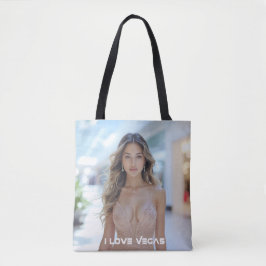 IK HOU VAN VEGAS TOTE BAG