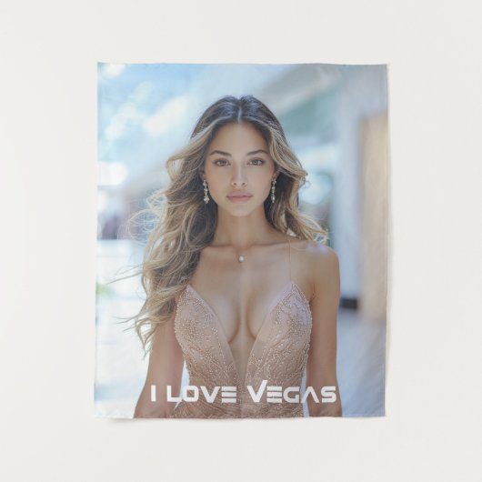 IK HOU VAN VEGAS WANDKLEED (Voorkant)