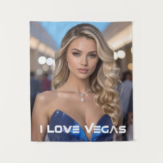 IK HOU VAN VEGAS WANDKLEED (Voorkant)