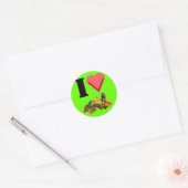 Ik hou van veggies Sticker (Envelop)