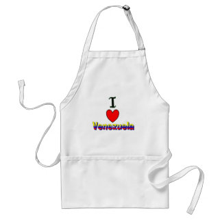 Ik hou van Venezuela Apron Standaard Schort