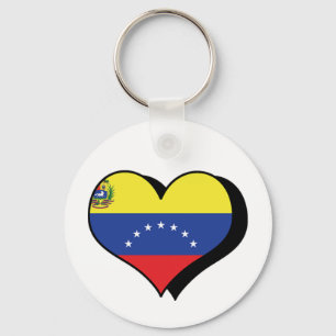 Ik hou van Venezuela Sleutelhanger