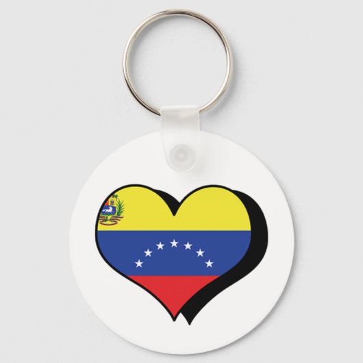 Ik hou van Venezuela Sleutelhanger (Voorkant)