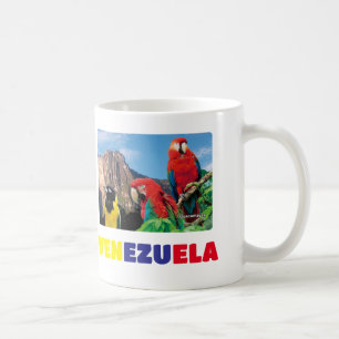 Ik hou van Venezuela Tropical Sparrow Koffiemok