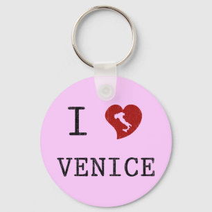 Ik hou van Venice Sleutelhanger